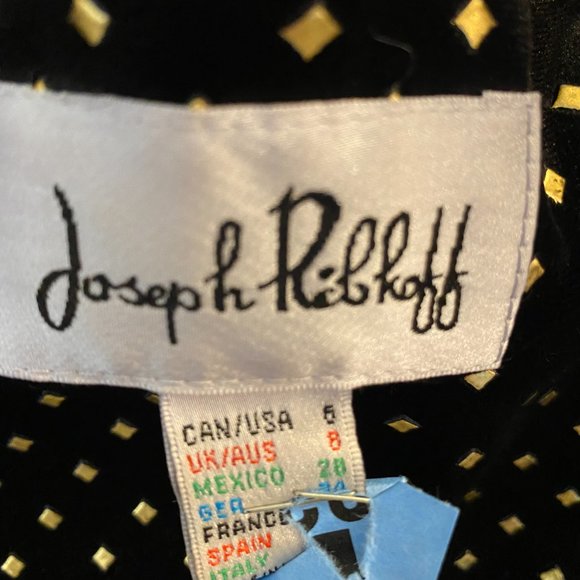 JOSEPH RIBKOFF long black dress - Picture 6 of 8